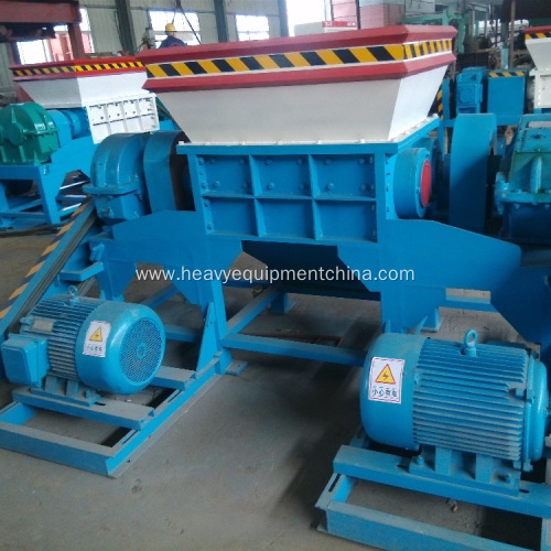 Recycling Machine Plant Tire Shredder